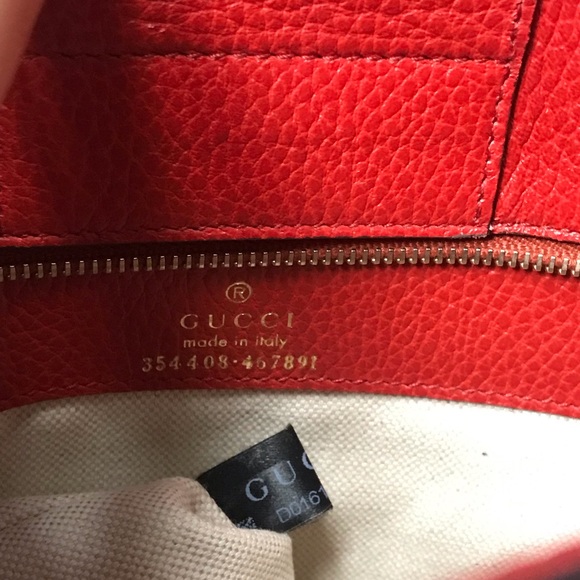 Gucci swing red tote - Picture 8 of 14